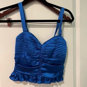 Like new blue tank top